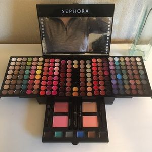 Sephora Makeup Palette Eyeshadow Lip Mascara Face